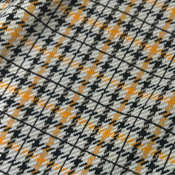 Free People High-Waist Plaid About You  Button-Front Trousers - size medium - Picture 3 of 9